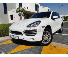 FABULOUS Porsche Cayenne 2014 White Super Maintaine