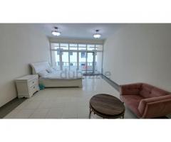Spacious furnished room with balcony