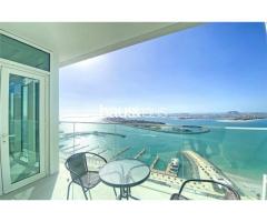 Full Palm View | Private Beach | Vacant