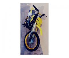 200 cc DIRT cross bike 70 KMPH automatic start with Warranty for off roads