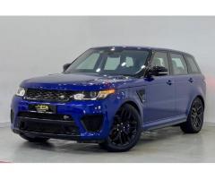 2015 Range Rover SVR, Full Service History, Warranty, Low Kms, GCC