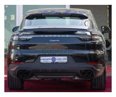 PORSCHE CAYEENE COUPE || OFFICIAL DELAR WARRANTY || 2023 || GCC || RED INTERRIOR