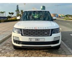 Range Rover Vogue SE V8 Supercharged 2018, Low Mileage, GCC Specs, Under Warranty, Perfect Condition