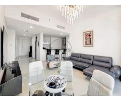 Fully Furnished | Full Sea View | Chiller Free | 4 Cheques