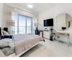 Fully Furnished | Full Sea View | Chiller Free | 4 Cheques