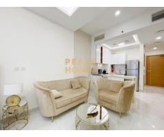 WELL FURNISHED STUDIO || Available in 12 Chqs for 48K || Call us now