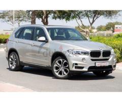 BMW X5 XDrive35i - 2015 - REF #3198- GCC - 2900 AED/MONTHLY - 1 YEAR WARRANTY UNLIMITED KM AVAILABLE