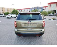 2013 Ford Explorer Gcc MidOption in Excellent Condition