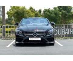 AED5,100/MONTH | MERCEDES S-500 DESIGNO CONVERTIBLE | FULL MERCEDES HISTORY | GCC