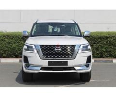 NISSAN PATROL LE PLATINUM (FULL OPTION) 2023 0KM WARRANTY FROM NISSAN DEALER