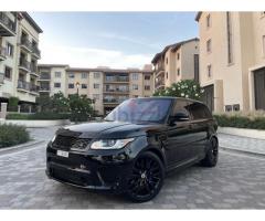 RANGE ROVER SPORT SVR CARBON FIBER EDITION VERY LOW MILEAGE IN MINT CONDITION