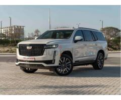 AED 8,549 PM • FREE SERVICES • ESCALADE 600 • BRAND NEW CONDITION