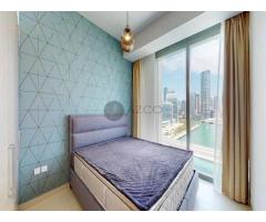 Spacious Bedroom| Luxury Furnish |Amazing Sea View