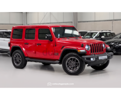 2021 Jeep Wrangler Sahara Unlimited 3.6L | 80th Anniversary Edition | Jeep Warranty until 2026