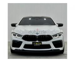 2020 BMW M8 Coupe, January 2025 Agency Warranty + Service Contract, Fully Loaded, GCC