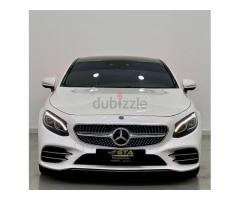 2020 Mercedes S560 Coupe, 2025 Mercedes Warranty + Service Contract - Full Service History, GCC