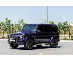 AED 5,500/MONTH | Mercedes G63 AMG | FULL MERCEDES HISTORY | VERY WELL MAINTAINED | GCC