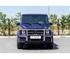 AED 5,500/MONTH | Mercedes G63 AMG | FULL MERCEDES HISTORY | VERY WELL MAINTAINED | GCC