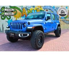 2023 Jeep Wrangler 4DR Sahara - Blue (GCC, ORZ Stage 1 Edition)