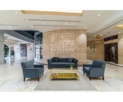 AMAZING BRAND NEW LUXURIOUS LIVING 2 BEDROOM HALL FOR RENT IN CONQUEROR TOWER