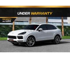 4,894 P.M | Cayenne Chrono Pack | 0% Downpayment | Excellent Condition!