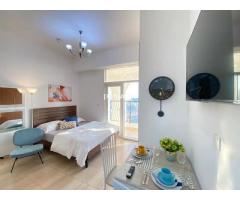SPACIOUS FURNISHED 1BHK| PRIME LOCATION | COMMUNITY VIEW| AVAILABLE NOW
