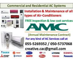 ac repair in ajman sharjah 055-5269352 split central duct clean fixing gas handyman